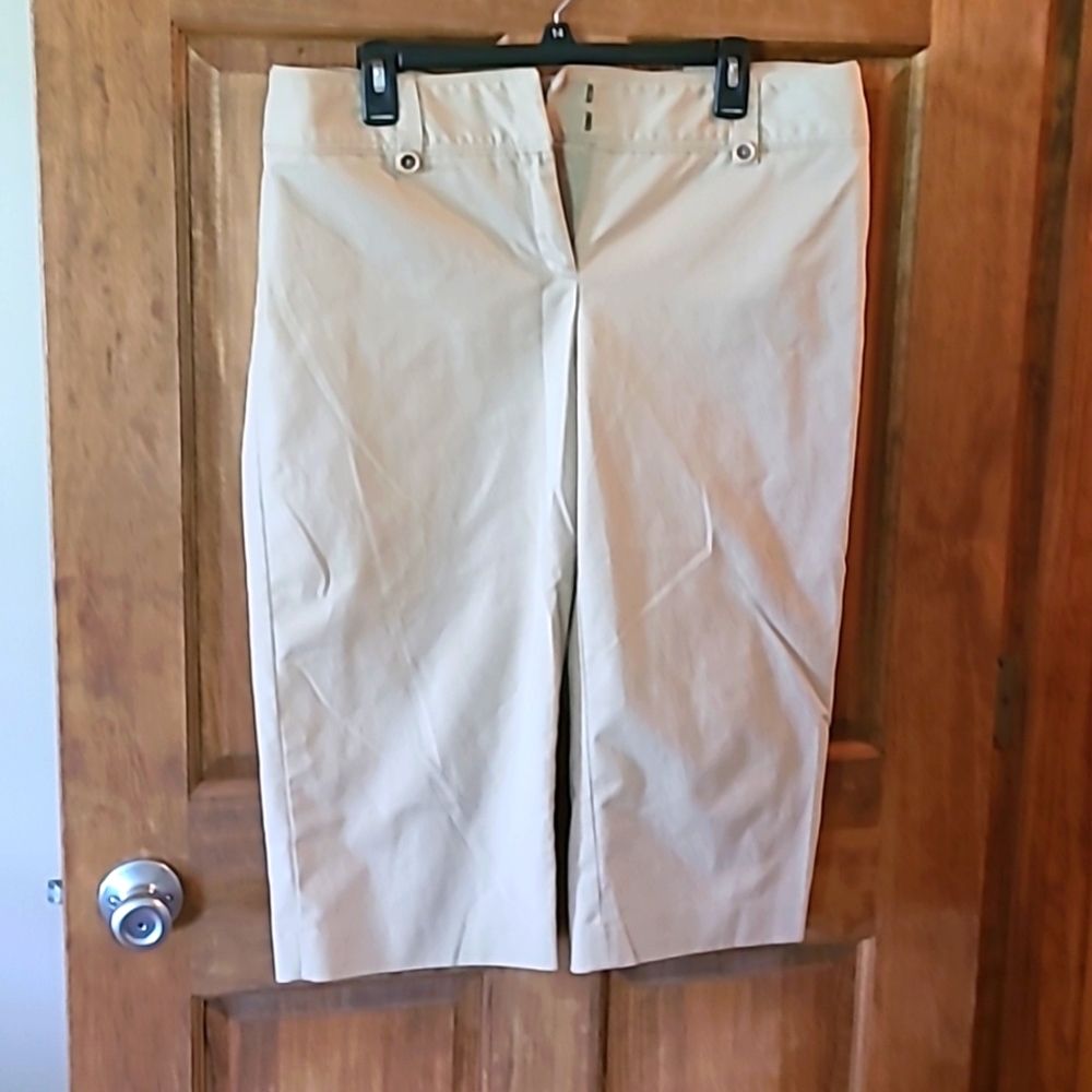 Apt 9 size 14, dress Capri, tan